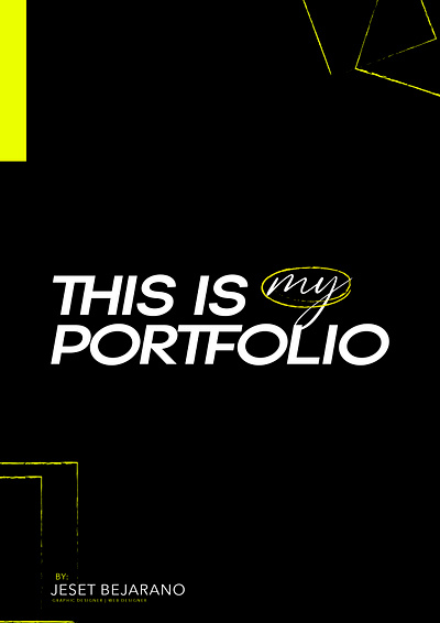 THIS IS MY PORTFOLIO | GRAPHIC DESIGNER branding graphic design logo portfolio