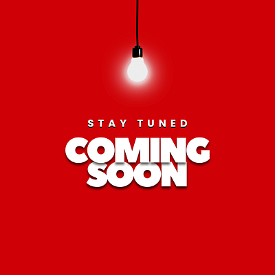 Stay tuned branding graphic design poster design typography