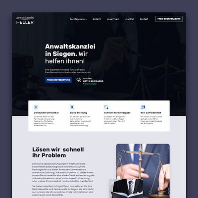 Law Firm Website app branding design graphic design ui ux web design