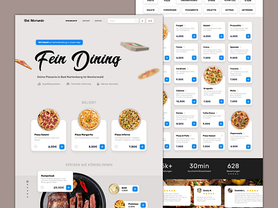 Restaurant Website app booking system branding ecommerce pizza resdesign restaurant ui ux web design website design