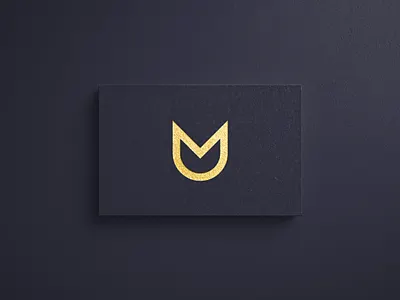 MD Monogram Logo branding business card design graphic design illustration logo logo design minimal monogram monogram logo vector