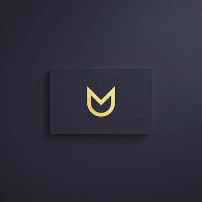 MD Monogram Logo branding business card design graphic design illustration logo logo design minimal monogram monogram logo vector