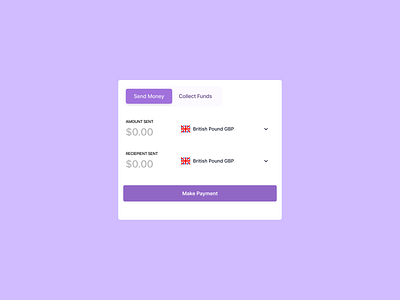 Transfer Card UI app design logo