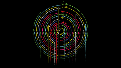 Glitchy circles circles color crt distressed glitch glitchy graphic design no signal static television texture tv