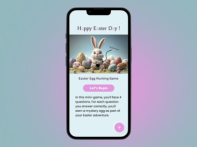 Easter Bounce egg and bunny easter education game