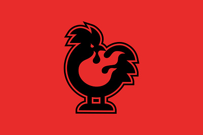 Blazin' Beaks Logomark badge brand identity burger chicken flame food food truck gif hot icon logo logomark mascot minimalism package design restaurant sandwich