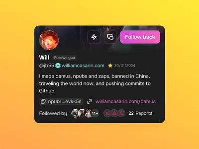 Notedeck user pop-over damus design nostr ui ux