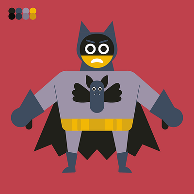 BATMAN animation batman design graphic design illustration logo motion motion animation motion design