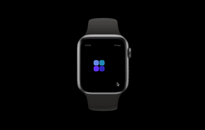 Apple Watch animation ui