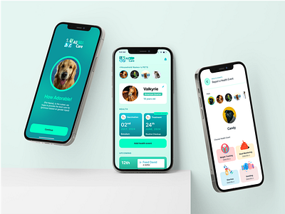 AllTails Care Mobile App app store graphic design mobile mobile app pet care pets ui uiux design user interface ux