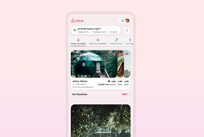 Home newsfeed 3d airbnb animation breadcrumbs favorites figma home interaction menu microinteraction motion ui mural newsfeed post prototyping search share slides travel ui