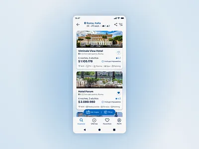 UI Camp W24 — #8 Search Results android app booking figma hotel mobile service design club ui camp ui camp w24
