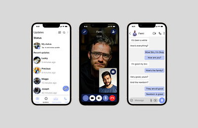 Whatsapp re-design product design ui ux uxui