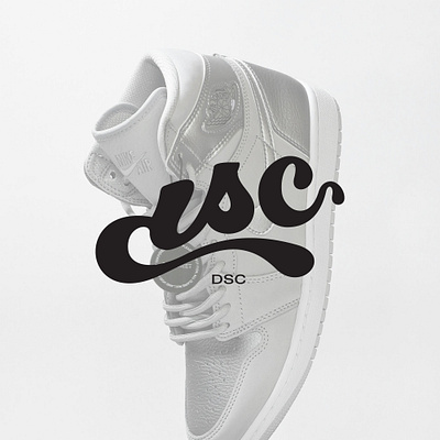 DSC abstract basketball branding brandmark dunk funky jump lettering logo logotype sneaker wordmark