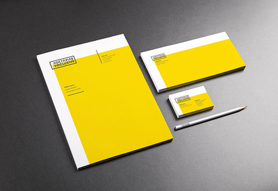 Voclusive Stationery branding graphic design