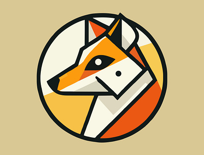 Dawg 🐕 animal app branding canine design dog doggy gold graphic design illustration logo orange pup puppy tan typography ui ux vector yellow