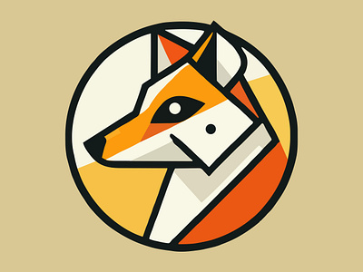 Dawg 🐕 animal app branding canine design dog doggy gold graphic design illustration logo orange pup puppy tan typography ui ux vector yellow