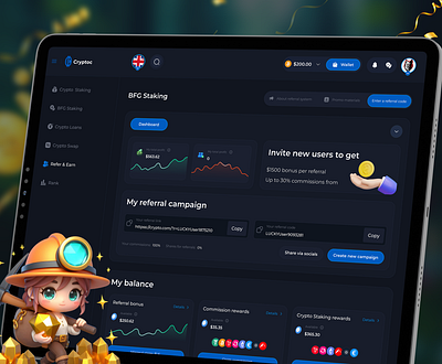 Crypto Gambling Dashboard bet betting casino game crypto crypto casino crypto gambling crypto gaming gambling gambling dashboard game gaming gaming dashborad online online casino ui ui ux web design website