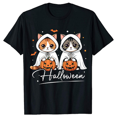 Cat Halloween T-Shirt