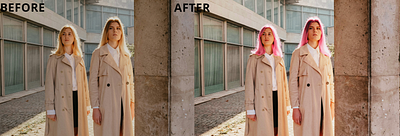 Photo Editing beforeandafter imageediting moderndesign photodesign photoenhancement