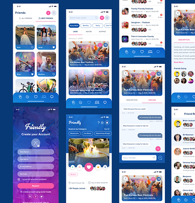 Mobile App branding design graphic design illustration ui design