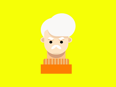 Character illustration 1 abobeai ai charactor design illustration illustration design motion old vector