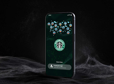 Starbucks Employee Login App Ui app login ui starbucks ui