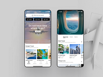 Hotel & Flight Booking App 3d animation app branding design flight book graphic design hotel book orix popular tranding travel app ui ui ux ux