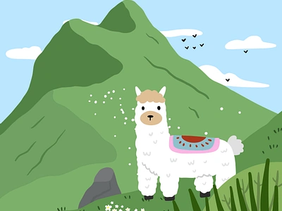 Alpaca in the Mountains🦙 latin america