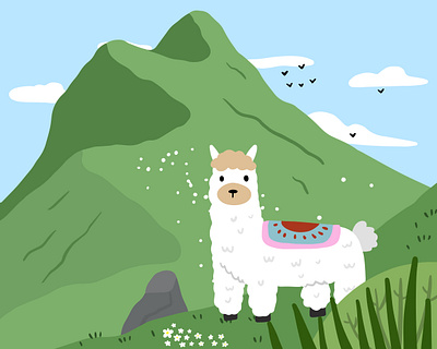 Alpaca in the Mountains🦙 latin america