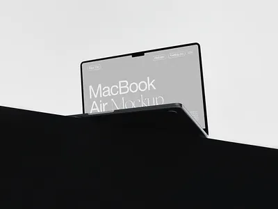 MacBook Air Mockup branding download graphic design laptop laptop mockup macbook macbook mockup mock up mock ups mockup mockups packaging psd screen