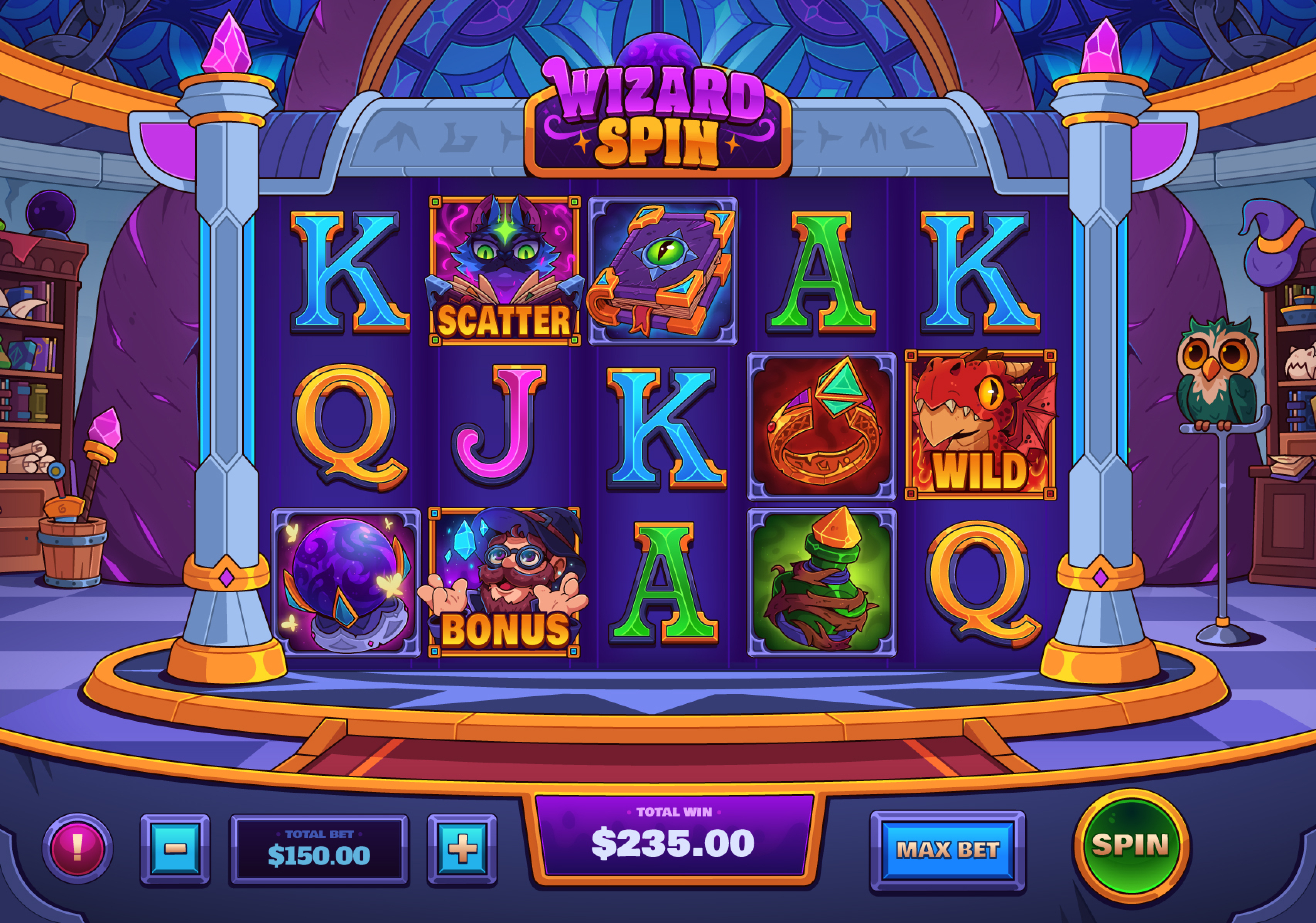 Example of Slot Game (+Mobile Version)