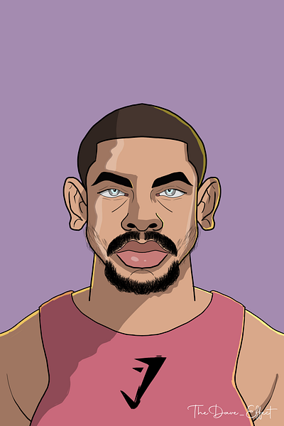 Aaron Pierre Sketch animation design illustration