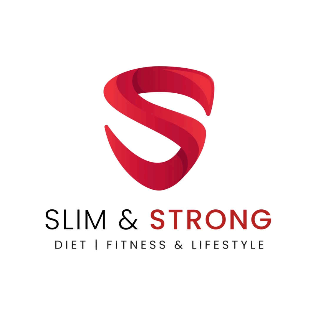 Logo animation of Slim and Strong aftereffects animation fitnesschannel fitnesslogo logo motion graphics