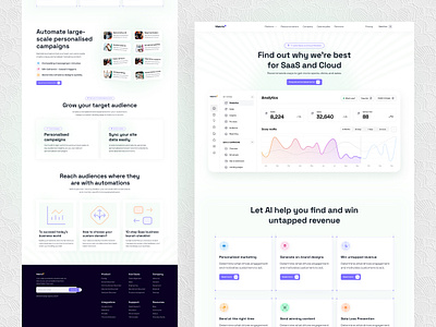 Matrix - Saas Landing page / Saas Website agency agency ui design cloud figma figma landing page figma website ui homepage ui saas saas cloud saas company saas creative agency saas landing page saas landingpage saas minimal website saas ui saas website web ui website mock website ui