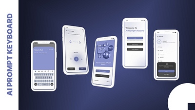 AI Prompt Keyboard ai apps ai figma ai keyboard ai keyboard ui ai prompt animation app creative design design figma figma apps figma designing figma kit mobile apps mobile kit prototypes ui ui kit uiux voice to text keyboard