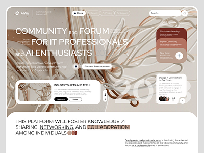 Community forums template b2b branding chat communication community forum forums group meeting networking organization saas team teamwork ui webdesign workspace