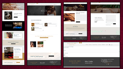 Divi Wordpress Web Experience with Sanctuary Head Spa divi divi expert elegant theme website development wordpress website wrordpress