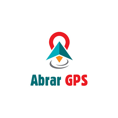 Abrar GPS; GPS tracker Company Logo Branding a latter logo a location logo a logo abstract brand identity brand identity designer branding company logo creative logo design gps company logo illustration location logo logo