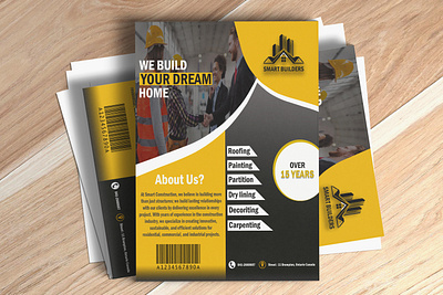 Construction Company Flyer design builders flyer design building flyer design business flyer design construction flyer design custom flyer design