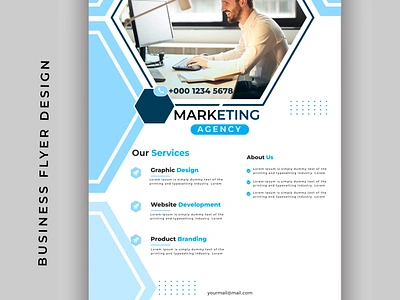 BUSINESS FlYER DESIGN 3d animation branding graphic design logo motion graphics ui