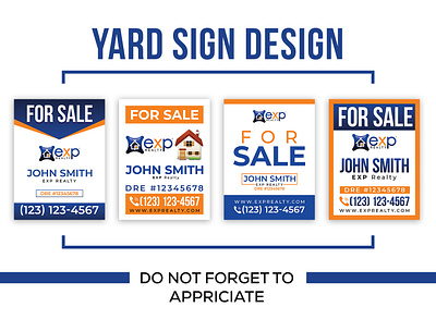 Yard Sign Banner Design advertising banner banner design banner set banner template billboard billboard design design psd free banner mockup free design free design template free yard sign graphic design modern yard sign psd social media design yard yard banner yard sign yard sign banner