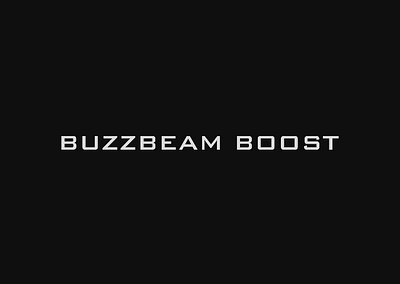 BUZZBEAM BOOST Logo Animation animation branding logo motion graphics