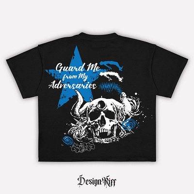 Guard Me art artwork character designriff fashion guardme illustation merch oversized skull streetwear t shirt tshirt design urban vector