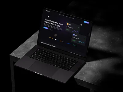 Crypto landing page design crypto crypto landing page homepage landing page minimal ui minimalist design modern modernwebdesign responsivedesign ui uiux desgin web design webdesign webinterface website design