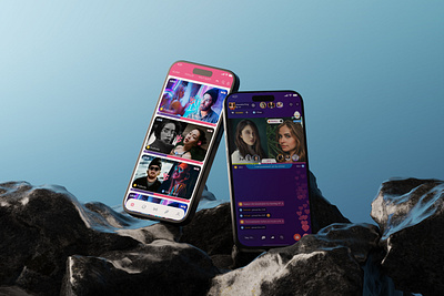 PK Battle - Streaming UI Kit app ui audio call battle design designer entertainment friends gumroad pk battle streamer streaming ui ui design ui ux ux video video call