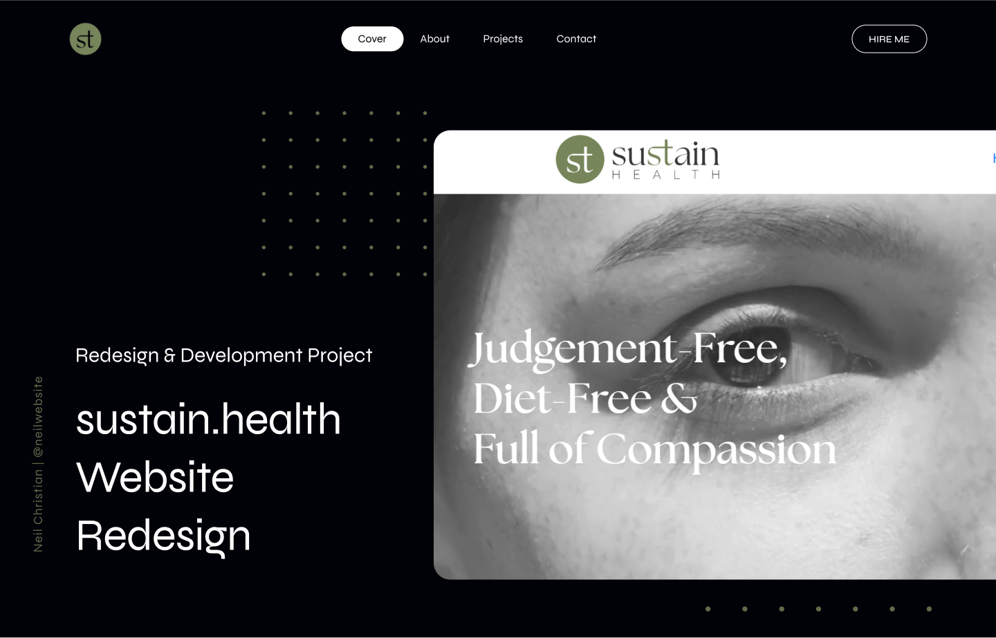Sustain Health Website Redesign 3d animation app appdesign branding design graphic design health illustration landing page logo motion graphics ui uidesign ux uxdesign web web design website website design
