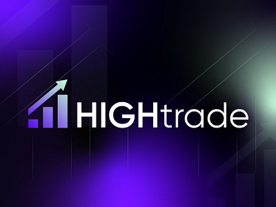 HIGHtrade - Logo Design Concept blockchain branding creative crypto currency decentralized defi firelab focus lab forex hola lab logo logo design logo designer modern nfts symbol token web designer web3