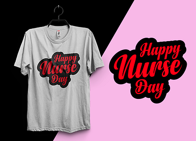 Happy nurse day t shirt design