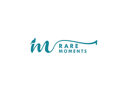 RARE MOMENTS branding graphic design logo